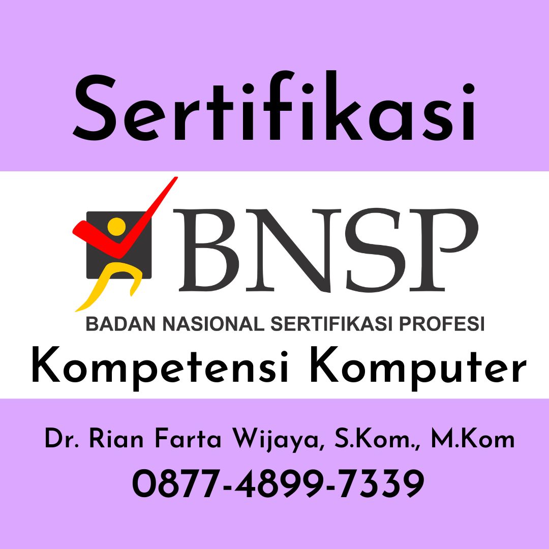 sertifikasi bnsp